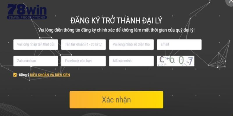 Đăng Ký Đại Lý 78WIN - Hướng Dẫn Đơn Giản, Nhận Thưởng Lớn 5 Hướng dẫn chi tiết dễ dàng thực hiện đăng ký đại lý 78WIN